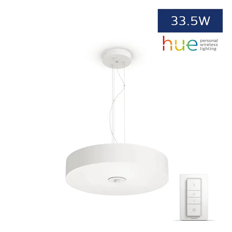 Philips Hue Fair Pendant Light (White) - Ceiling Light -Philips Hue - Zenox