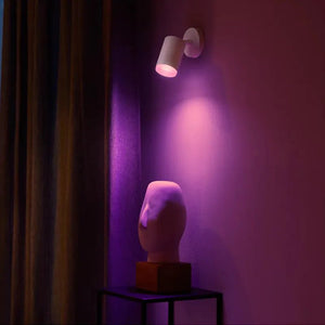 Philips Hue Fugato Single Spot White 1X5.7W +Hk - Ceiling Light -Philips Hue - Zenox