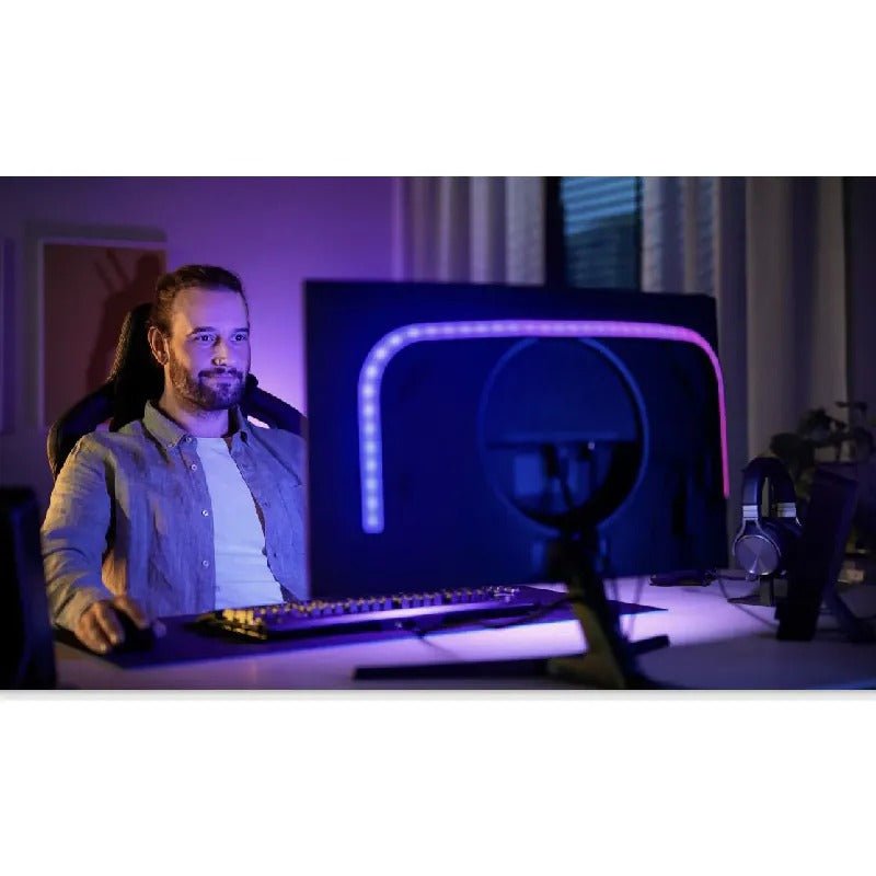 Philips Hue Gradient Pc Strip 32 34 Inch - Smart TV & Monitor Light -Philips Hue - Zenox