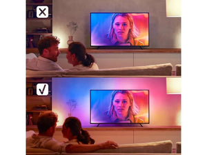 Philips Hue Play Gradient Lightstrip 55" Aukrhk - Smart TV & Monitor Light - Philips Hue - Zenox