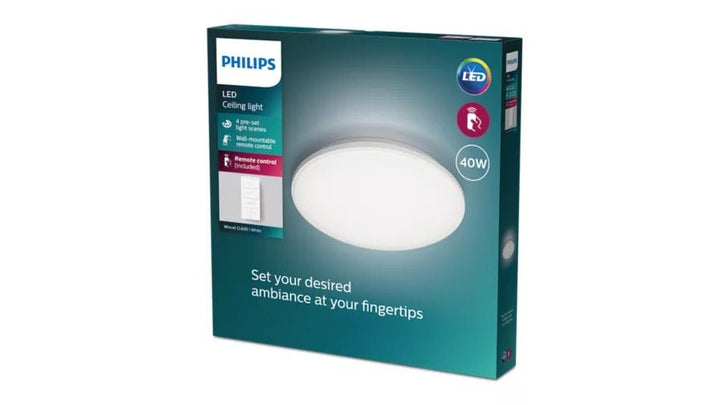 Philips Wincel CL630 AIO RD 24W 27 - 40 - 65K WF RC - Ceiling Light - Philips - Zenox