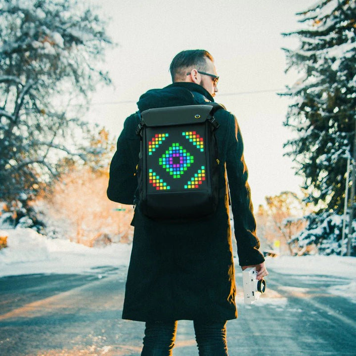 Backpack with led discount