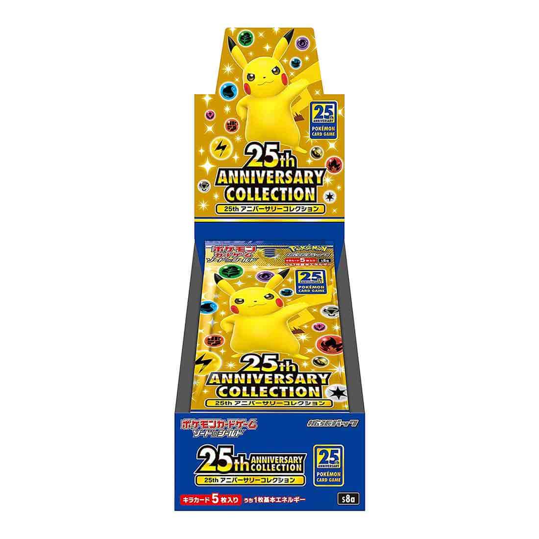 Pokemon Booster Box (HK) - 25th Anniversary Collection (S8aF) - 16 Packs - Booster Box - Pokemon - Zenox