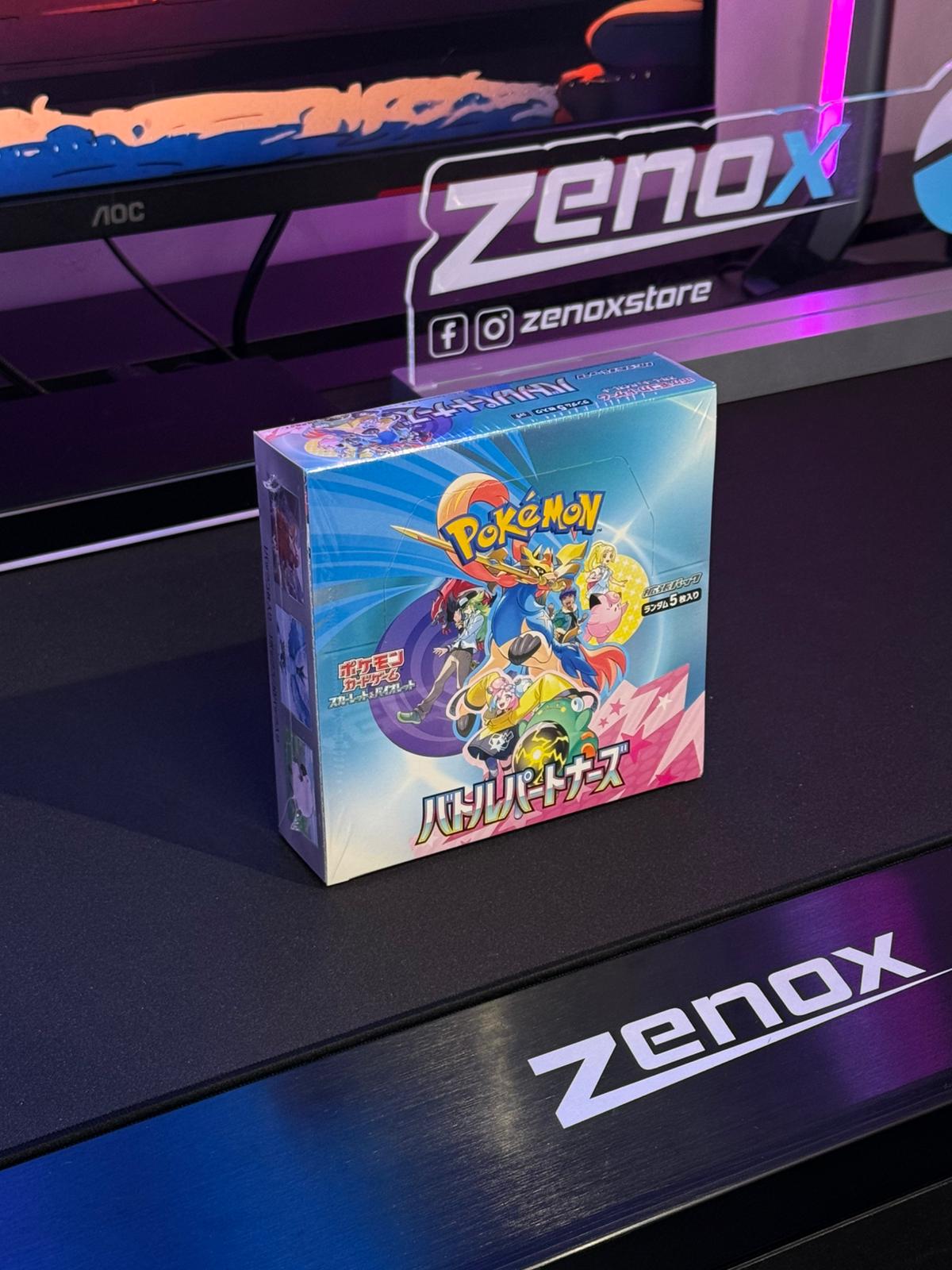 Pokémon Booster Box (JP) - Battle Partners (SV9) - 30 Packs - Booster Box - Pokemon - Zenox