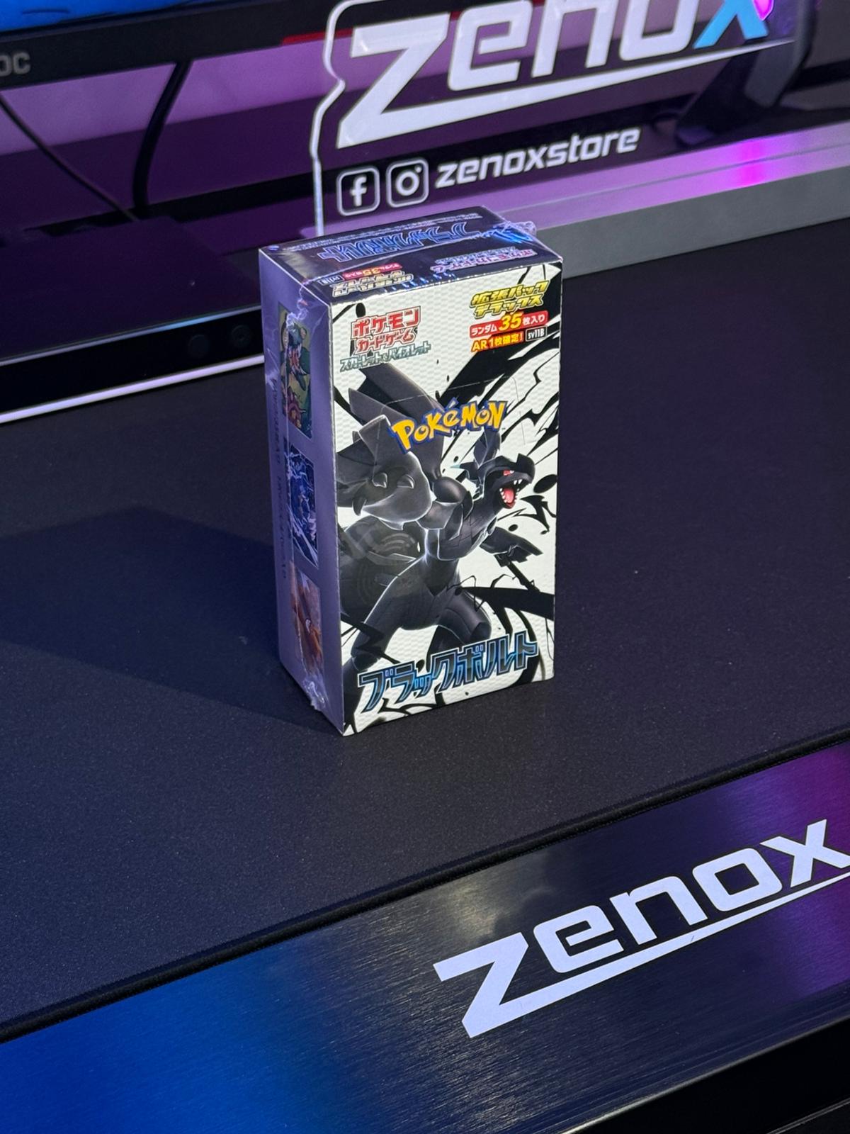 Pokémon Booster Box (JP) - Black Bolt DX (SV11B DX) - 4 Packs - Booster Box - Pokemon - Zenox