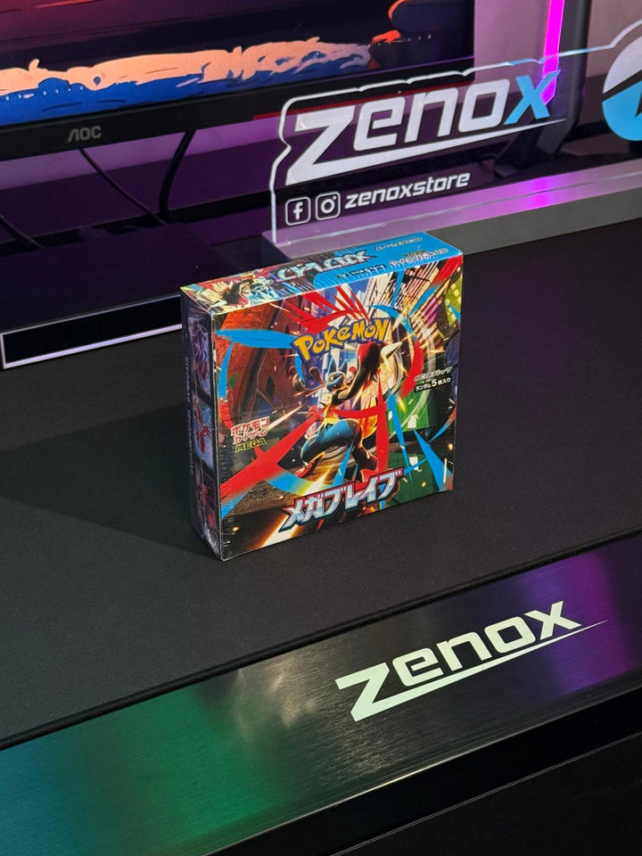 Pokemon Booster Box (JP) - Mega Brave (M1L) - 30 Packs - Booster Box - Pokemon - Zenox