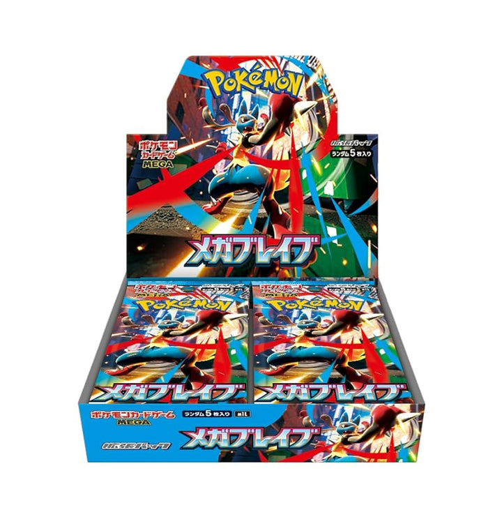 Pokemon Booster Box (JP) - Mega Brave (M1L) - 30 Packs - Booster Box - Pokemon - Zenox