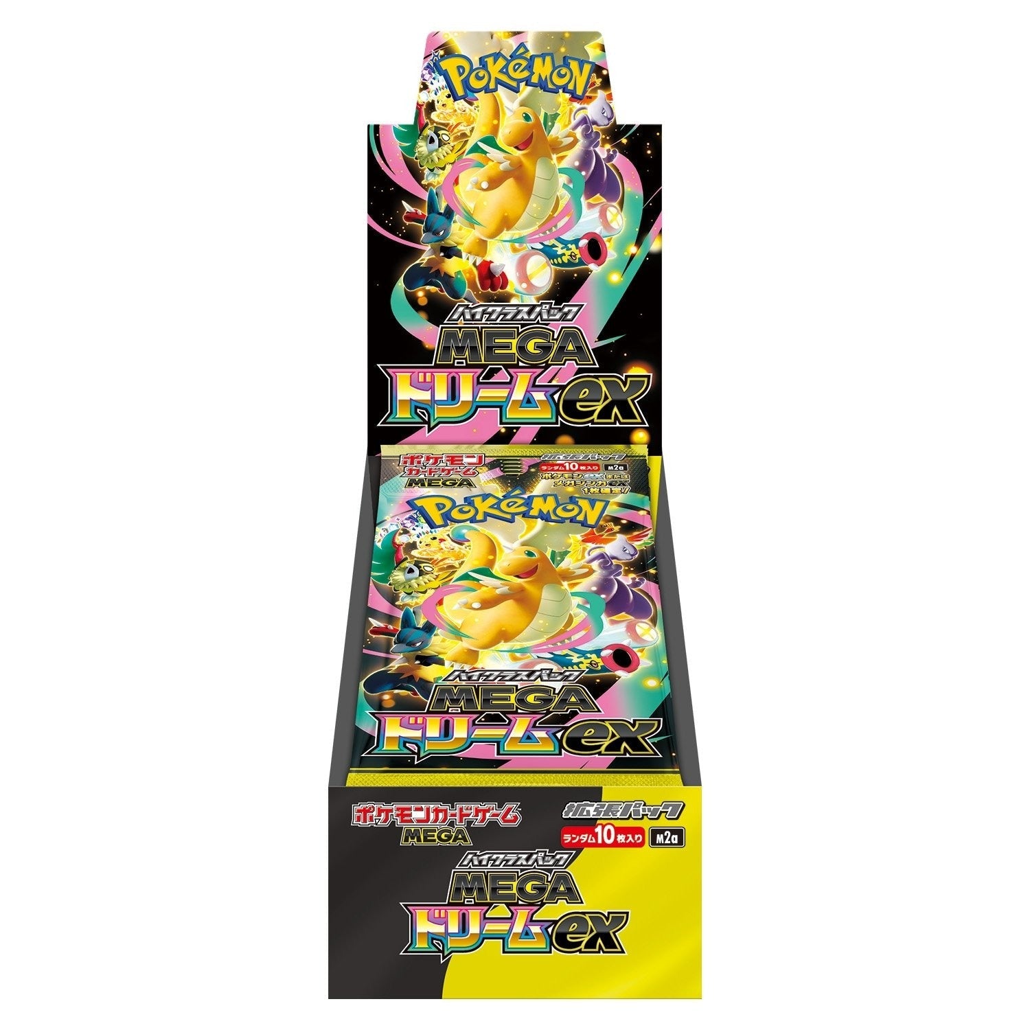 Pokémon Booster Box (JP) - MEGA Dream ex (M2A) - 10 Packs - Booster Box - Pokemon - Zenox