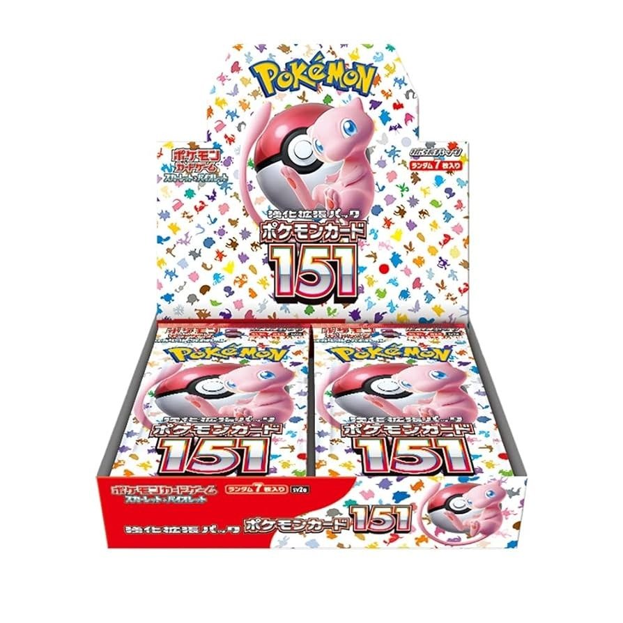 Pokémon Booster Box (JP) - Pokemon Card 151 (SV2A) - 20 Packs