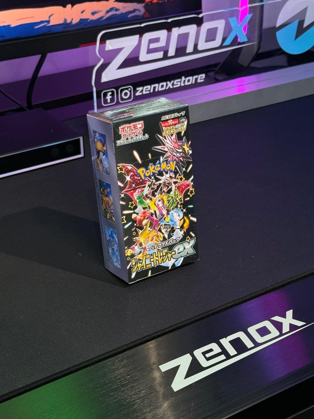 Pokémon Booster Box (JP) - Shiny Treasure ex (SV4A) - 10 Packs Pokemon