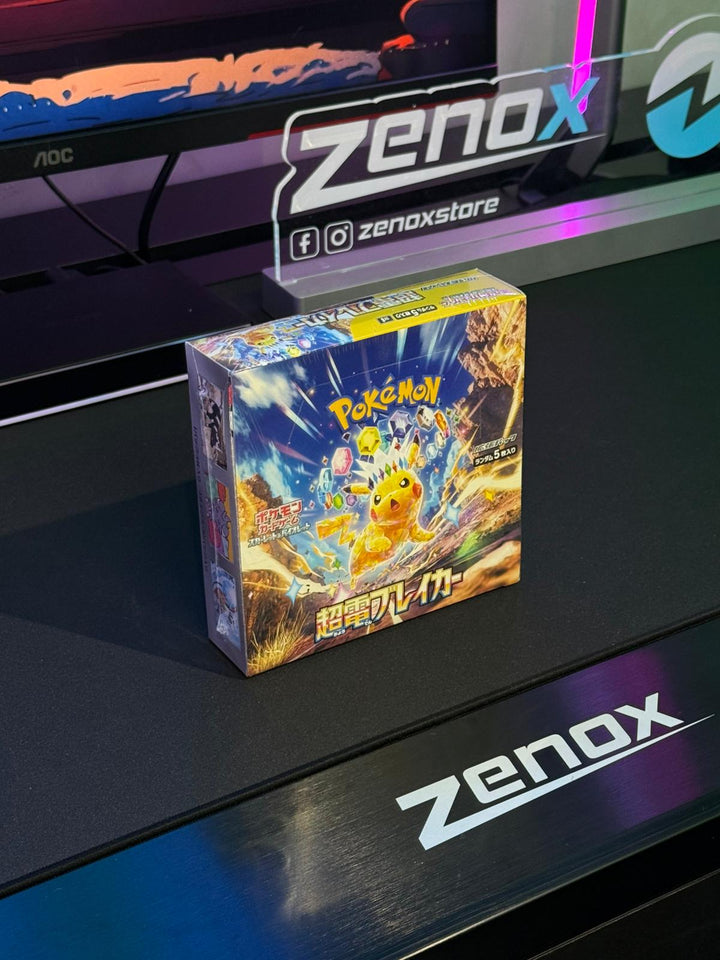 Pokmon Booster Box (JP) - Super Electric Breaker (SV8) - 30 Packs Pokemon - Zenox Hong Kong Pokmon Booster Box (JP) - Super Electric Breaker (SV8) - 30 Packs Pokemon - Zenox Hong Kong