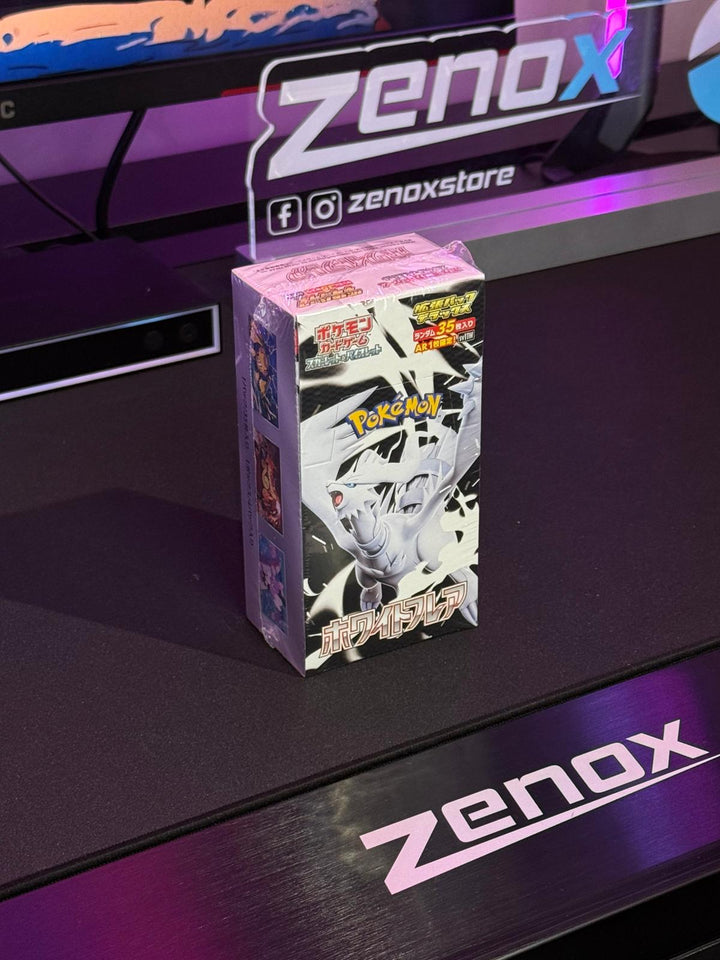Pokmon Booster Box (JP) - White Flare DX (SV11W DX) - 4 Packs Pokemon - Zenox Hong Kong Pokmon Booster Box (JP) - White Flare DX (SV11W DX) - 4 Packs Pokemon - Zenox Hong Kong