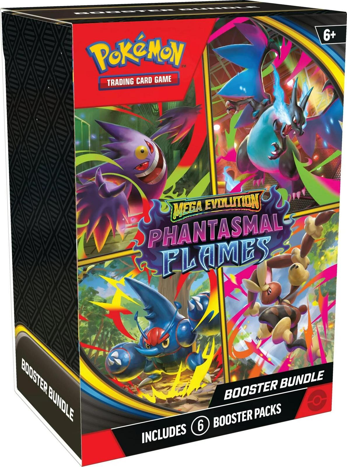 Pokémon Booster Box (US) - Phantasmal Flames Booster Bundle - Booster Box - Pokemon - Zenox