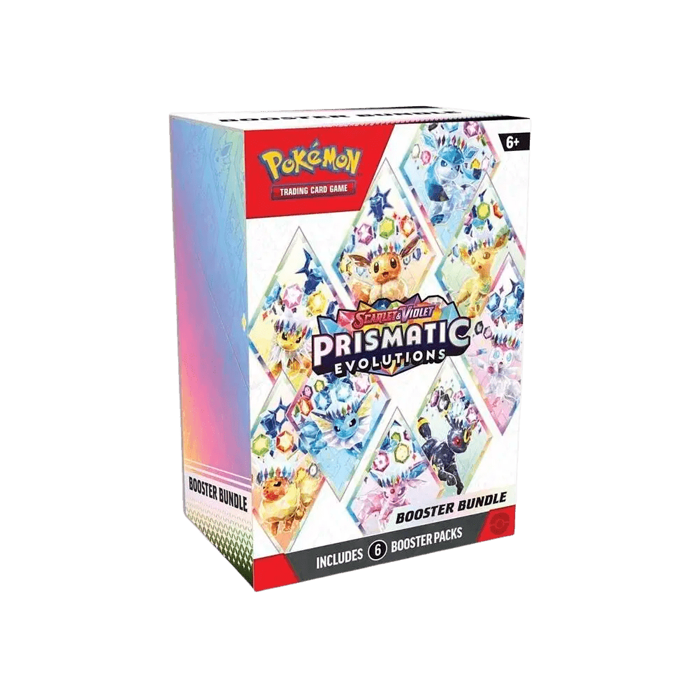 Pokémon Booster Box (US) - Prismatic Evolutions Booster Bundle - 10 Packs - Booster Box - Pokemon - Zenox