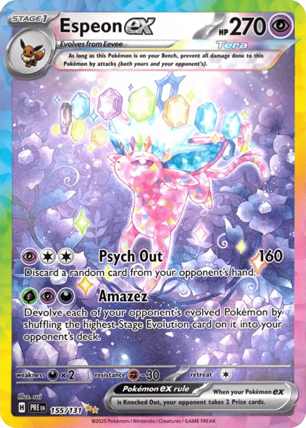 Pokémon Booster Box (US) - Prismatic Evolutions Booster Bundle - 10 Packs - Booster Box - Pokemon - Zenox