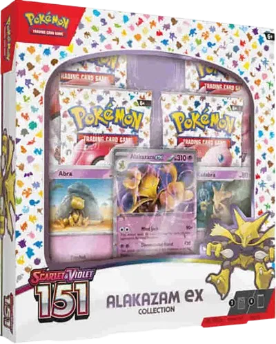 Pokémon Collection Box (US) - 151: Alakazam ex Collection - Collection Box - Pokemon - Zenox