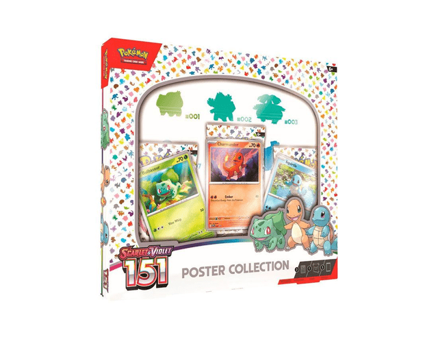 Pokémon Collection Box (US) - 151 Poster Collection - Collection Box - Pokemon - Zenox