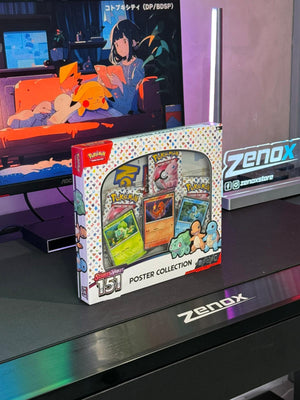 Pokémon Collection Box (US) - 151 Poster Collection - Collection Box - Pokemon - Zenox