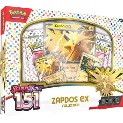 Pokémon Collection Box (US) - 151: Zapdos ex Collection Box - Collection Box - Pokemon - Zenox