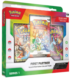 Pokémon Collection Box (US) - First Partner Illustration Collection (Series 1) - Collection Box - Pokemon - Zenox