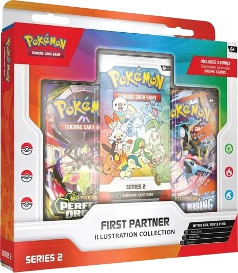 Pokémon Collection Box (US) - First Partner Illustration Collection (Series 2) - Collection Box -Pokemon - Zenox