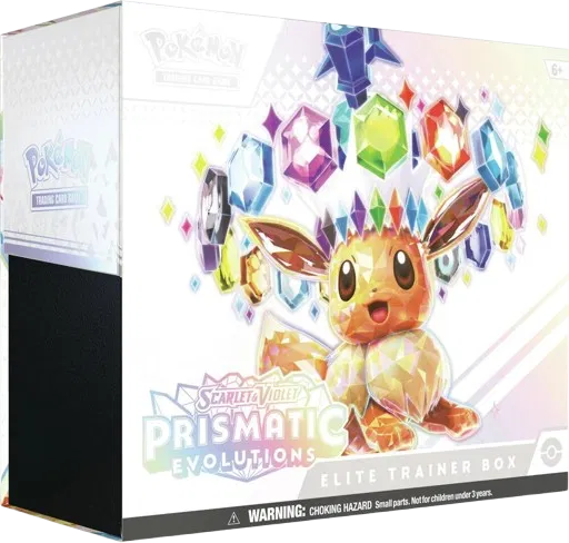 Pokémon Elite Trainer Box (US) - Prismatic Evolutions Elite Trainer Box - Elite Trainer Box - Pokemon - Zenox