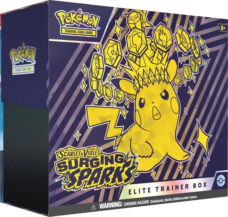 Pokémon Elite Trainer Box (US) - Surging Sparks Elite Trainer Box - Elite Trainer Box - Pokemon - Zenox