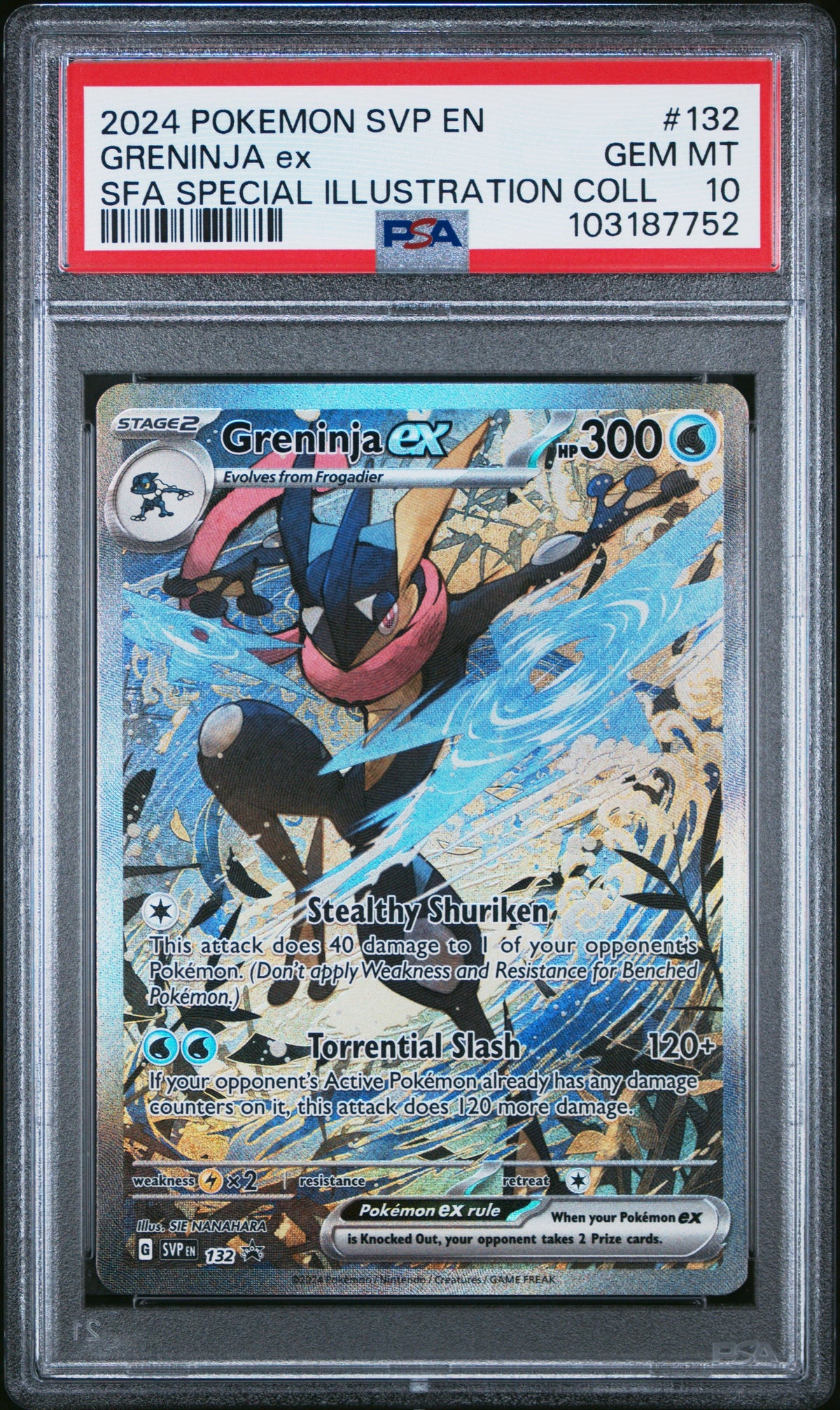 Pokemon - Greninja ex 132 - Singles - Pokemon - Zenox