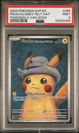 Pokemon - Pikachu with Grey Felt Hat 085 - Singles - Pokemon - Zenox
