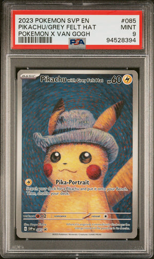 Pokemon - Pikachu with Grey Felt Hat 085 - Singles - Pokemon - Zenox