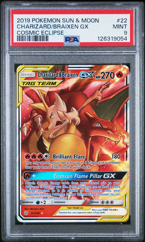 Pokemon Single Cards - Charizard & Braixen GX 22/236 - Singles - Pokemon - Zenox