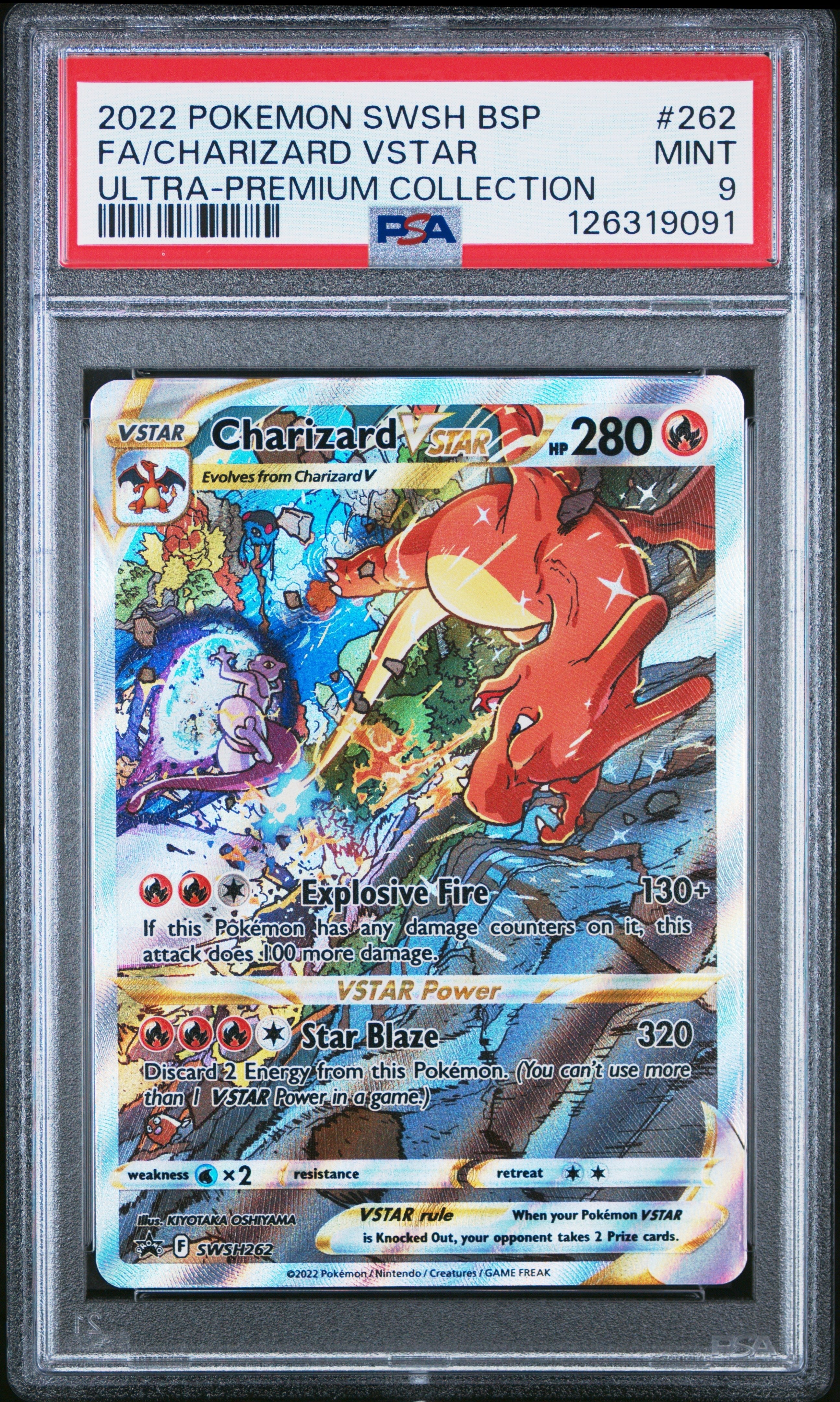 Pokemon Single Cards - Full Art/Charizard Vstar SWSH262 - Singles - Pokemon - Zenox
