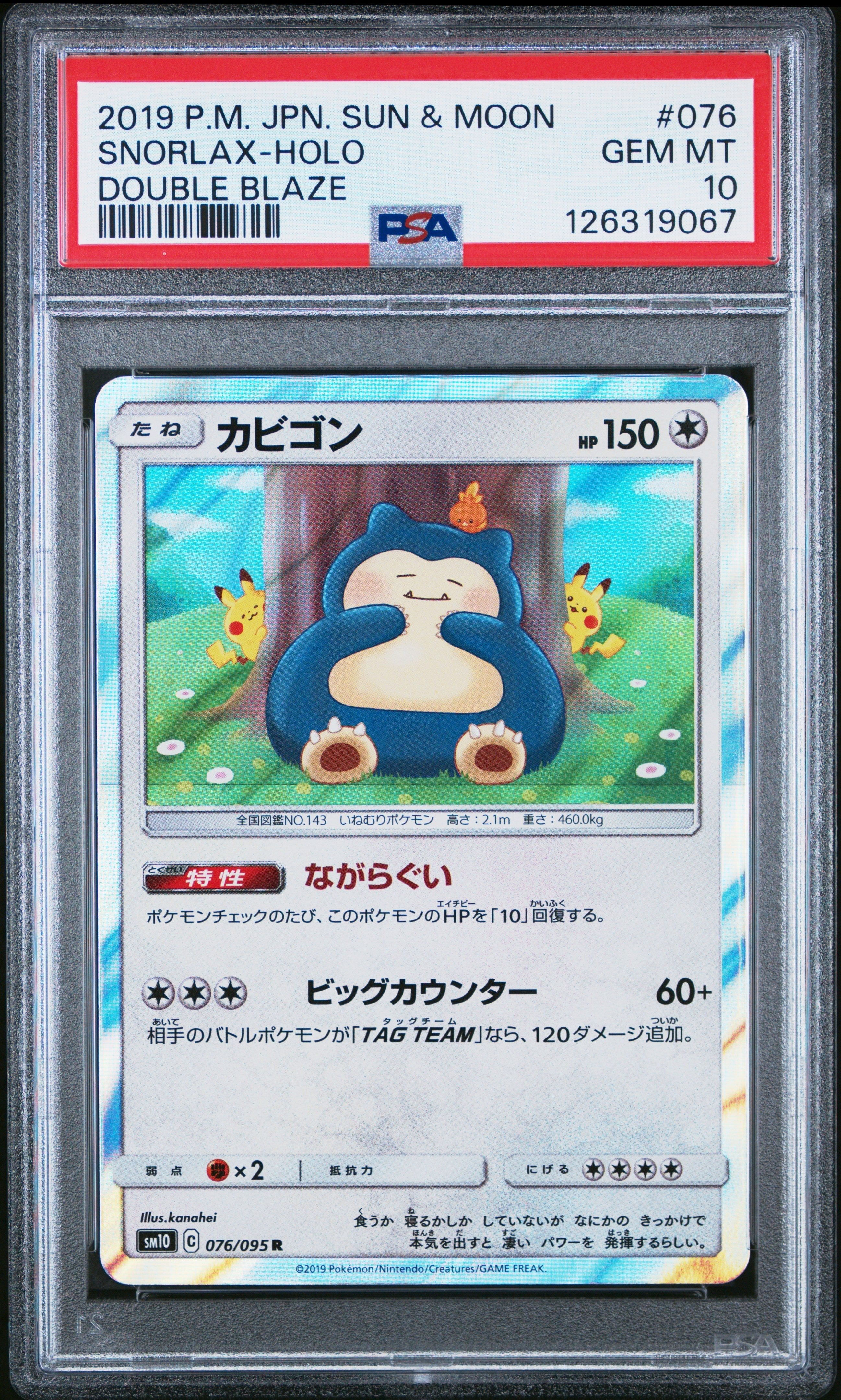 Pokemon Single Cards - Snorlax - Holo 076/095 - Singles - Pokemon - Zenox