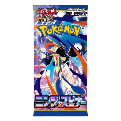 Pokémon Single Pack (JP) - Ninja Spinner (M4) - Booster Packs - Pokemon - Zenox