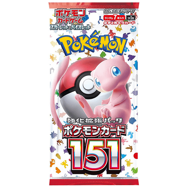 Pokémon Single Pack (JP) - Pokemon Card 151 (SV2A) - Booster Packs - Pokemon - Zenox
