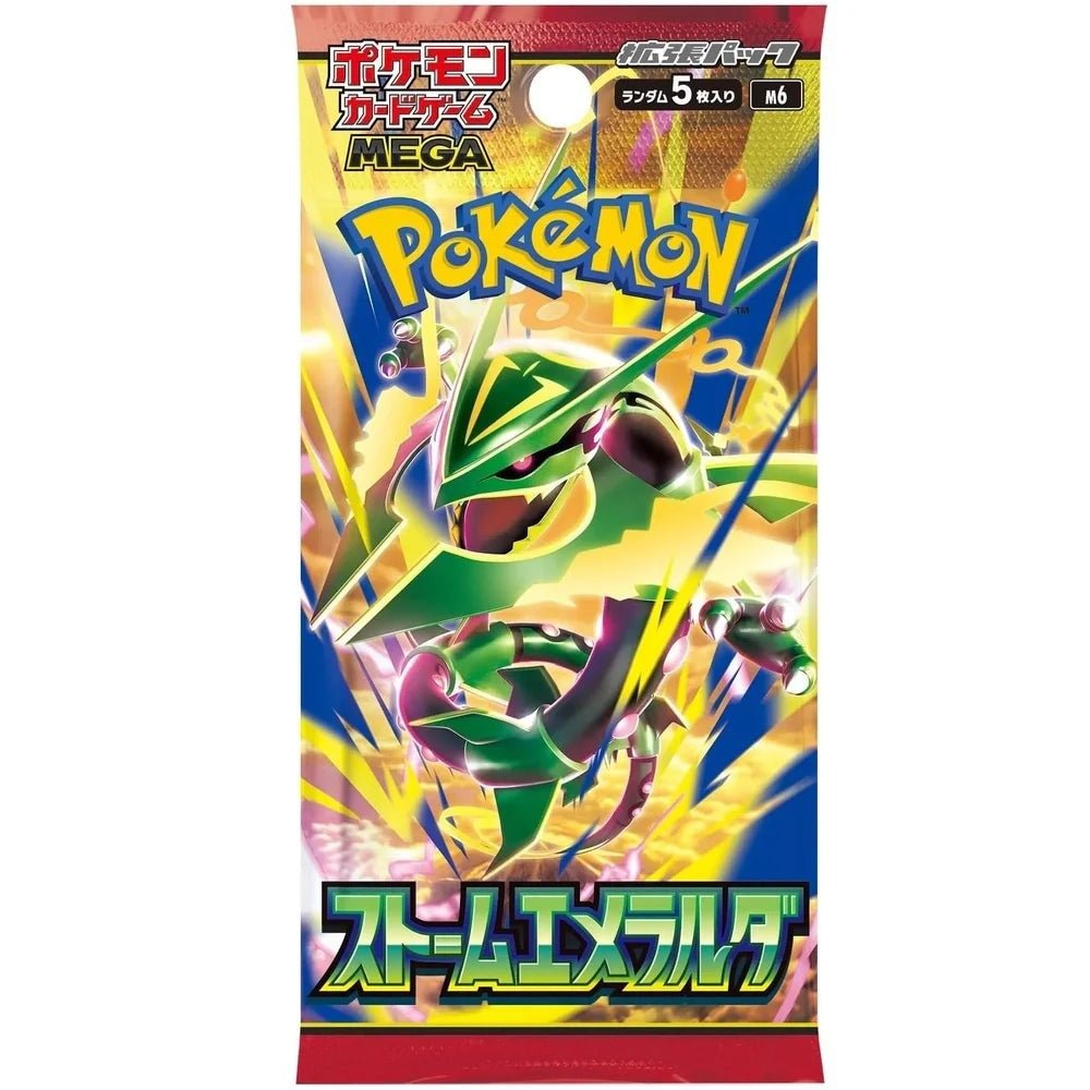 Pokémon Single Pack (JP) - Storm Emeralda (M6) - Booster Packs -Pokemon - Zenox