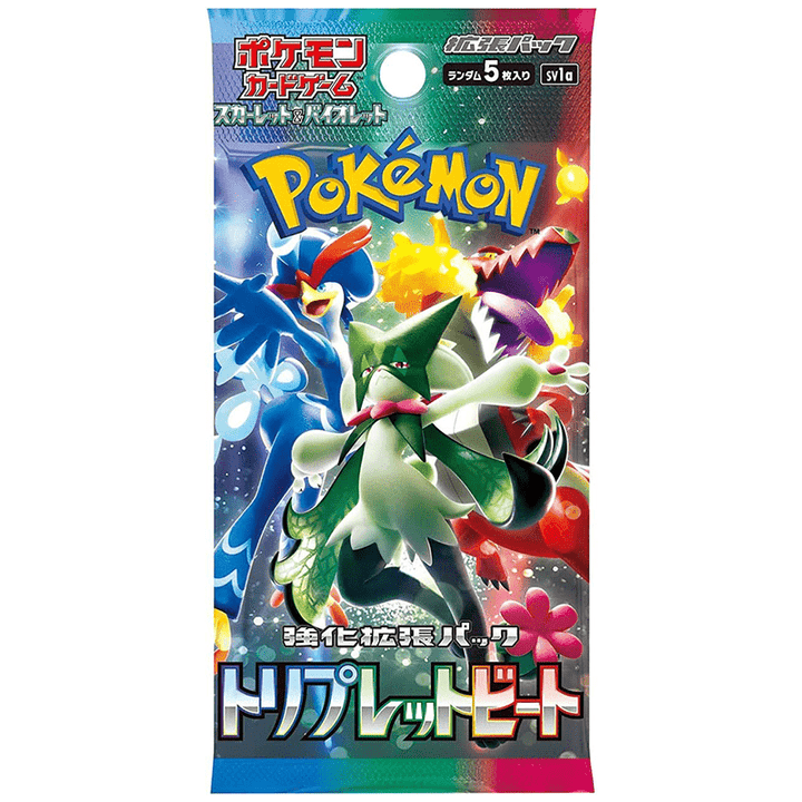 Pokémon Single Pack (JP) - Triplet Beat (SV1A) - Booster Packs - Pokemon - Zenox