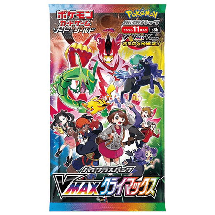 Pokémon Single Pack (JP) - VMAX Climax (S8B) - Booster Packs - Pokemon - Zenox
