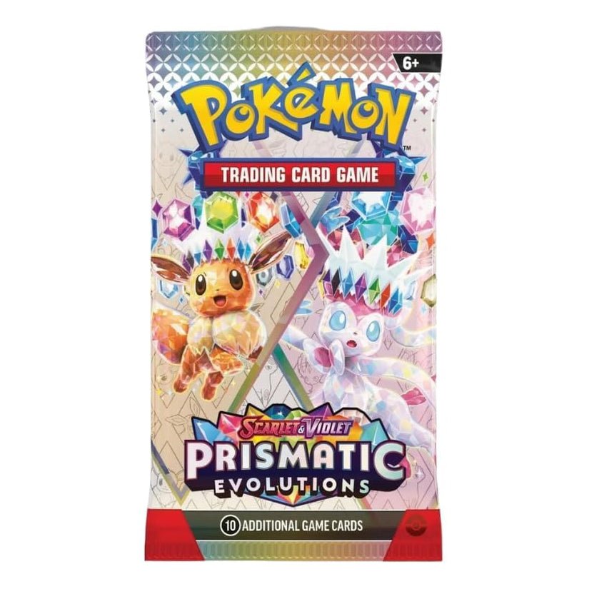 Pokémon Single Pack (US) - Prismatic Evolutions Booster Packs - 1 Packs - Booster Packs - Pokemon - Zenox