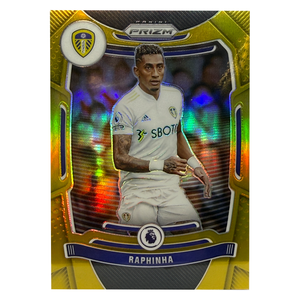 Sports Card - 2021 PANINI PRIZM PREMIER LEAGUE #220 RAPHINHA GOLD PRIZM 7/10 - Singles -Sports - Zenox