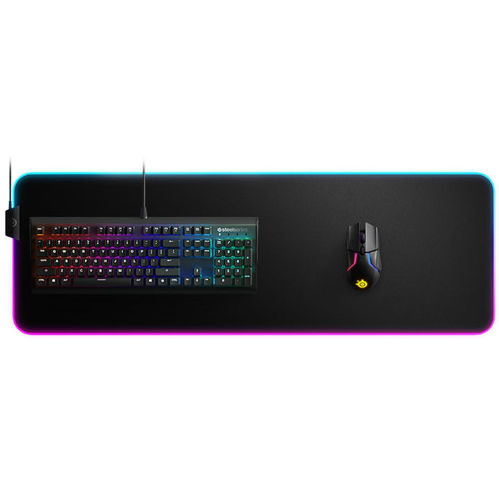 Steelseries QcK Prism Cloth Cloth RGB Gaming Mousepad - XL - Mouse Pad - Steelseries - Zenox
