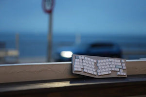 Tai - Hao - Coastal Blue - ANSI US+45 Add - on Keys/Backlit/149 Keycaps (Alice Layout )/1 Stainless Key Puller - Keycap Set - Tai - Hao - Zenox