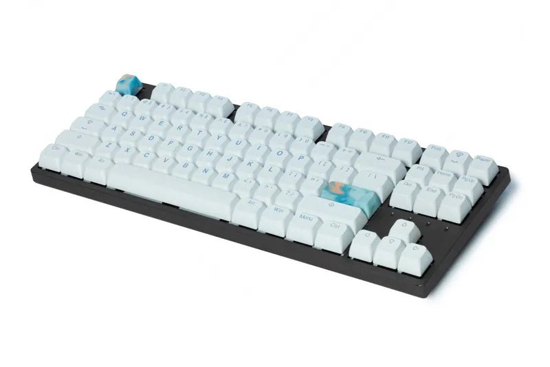 Tai - Hao - Coastal Blue - ANSI US+45 Add - on Keys/Backlit/149 Keycaps (Alice Layout )/1 Stainless Key Puller - Keycap Set - Tai - Hao - Zenox