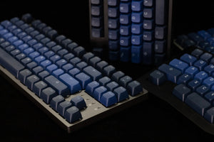 Tai - Hao - Deep Galaxy - ANSI US+45 Add - on Keys/Backlit/149 Keycaps (Alice Layout )/1 Stainless Key Puller - Keycap Set - Tai - Hao - Zenox