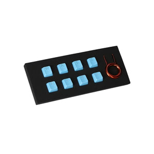 Tai - Hao - NEON Blue - ABS/Rubber/Double shot keycap - Keycap Set - Tai - Hao - Zenox