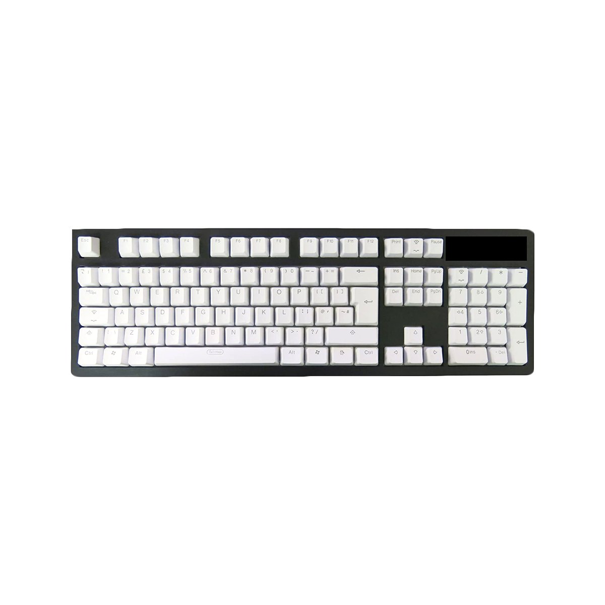 Tai - Hao - Orchid White - Doubleshot PBT/Backlit/104 Keycaps/2 Keys Puller - Keycap Set - Tai - Hao - Zenox