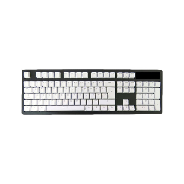 Tai - Hao - Orchid White - Doubleshot PBT/Backlit/104 Keycaps/2 Keys Puller - Keycap Set - Tai - Hao - Zenox
