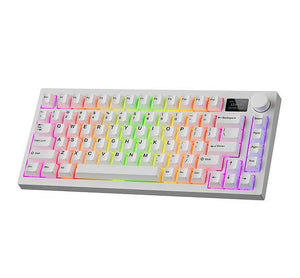 Tecware - Spectre RGB Mechanical Keyboard w/ LCD (Black) - Keyboard - Tecware - Zenox