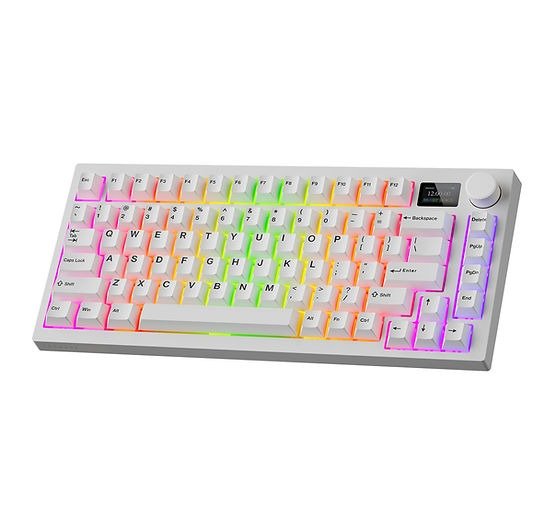 Tecware - Spectre RGB Mechanical Keyboard w/ LCD (Black) - Keyboard - Tecware - Zenox
