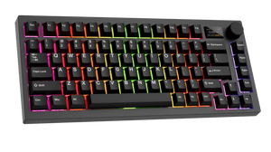Tecware - Spectre RGB Mechanical Keyboard w/ LCD (Black) - Keyboard - Tecware - Zenox